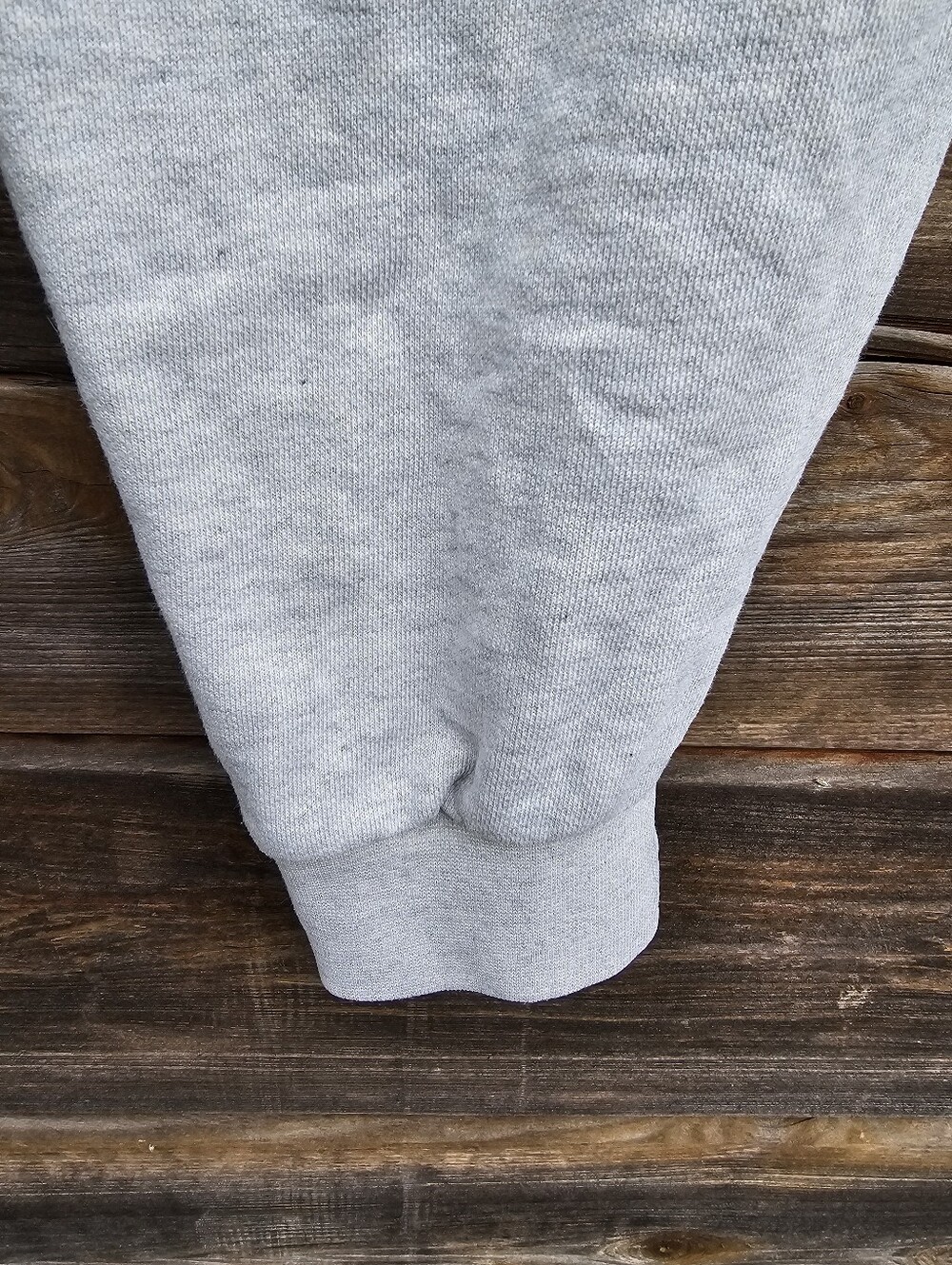 Something Navy Beige Ruffle Shoulder Sweatshirt Jogger Set Size M Lounge Set - Picture 9 of 13